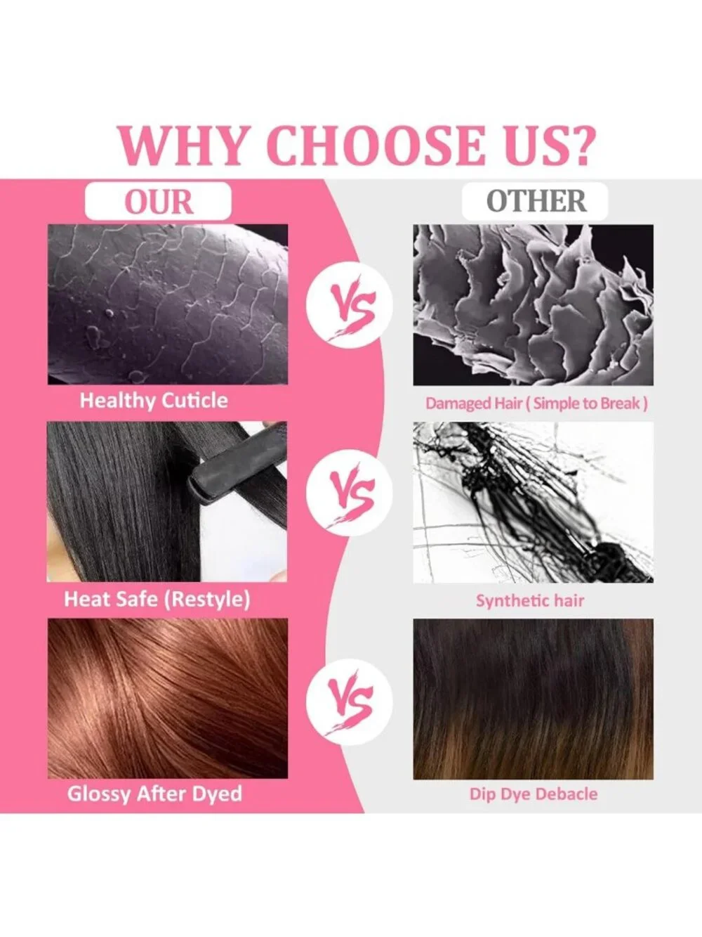 Seamless Clip-In Hair Extensions - 16